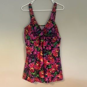 Beautiful tropical swimsuit